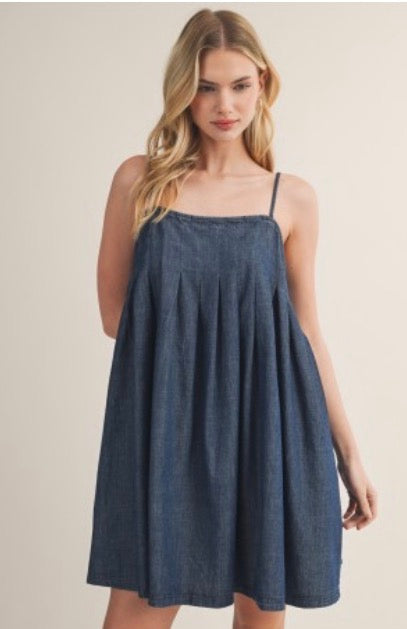 Blue Jean babydoll dress