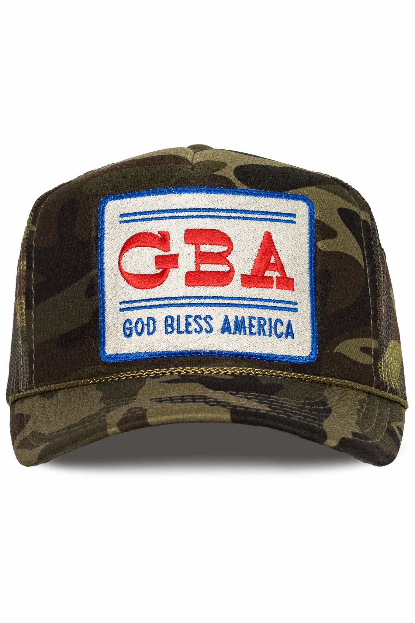 God Bless America Trucker Hat